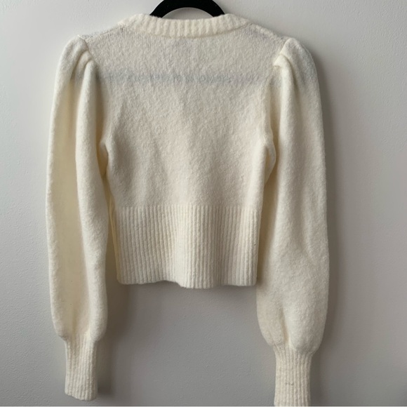 Baum Und Pferdgarten Sweater Cream Cardigan Catia Cropped Sz XS‎ - Picture 6 of 9